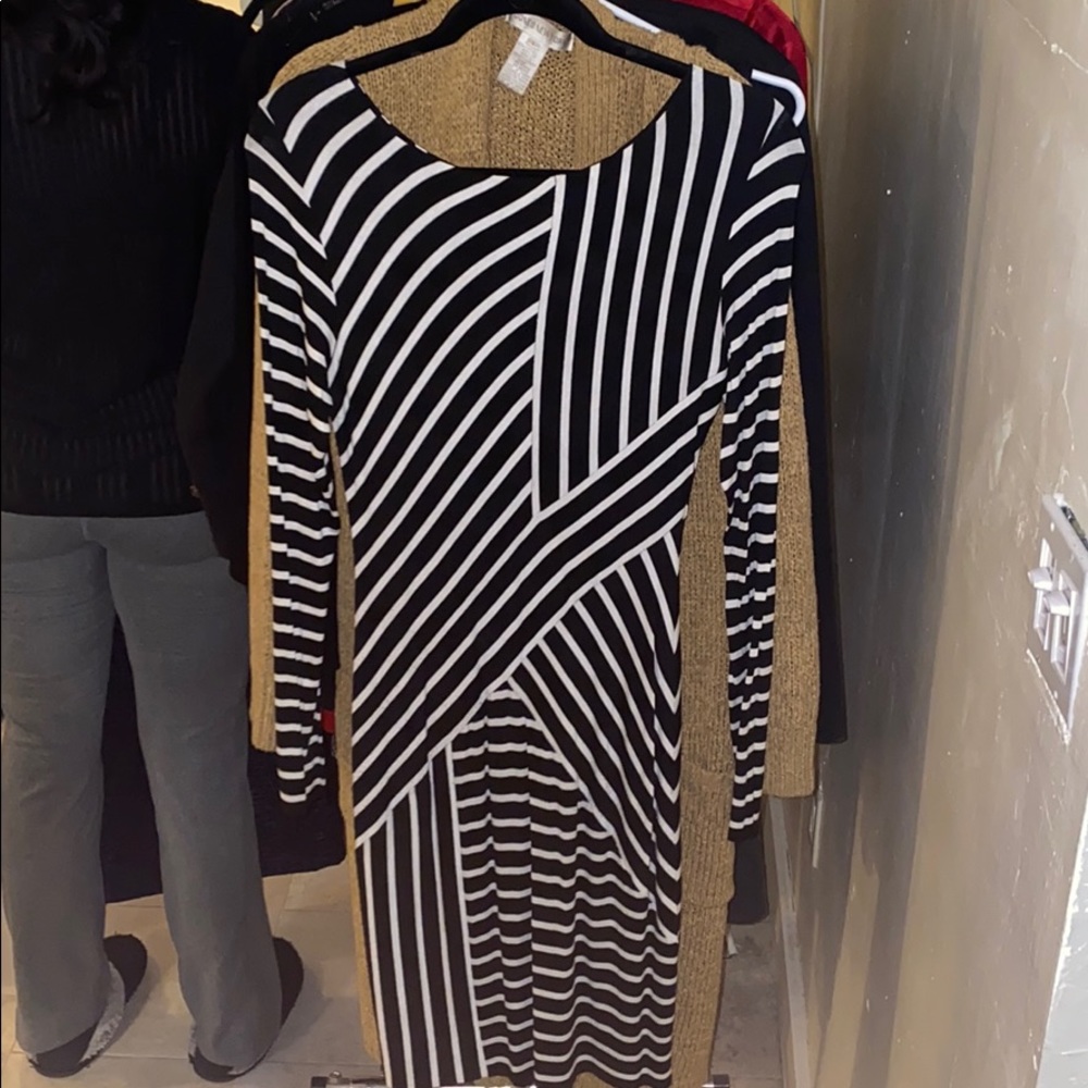 Black and white Bailey dress. Size 10